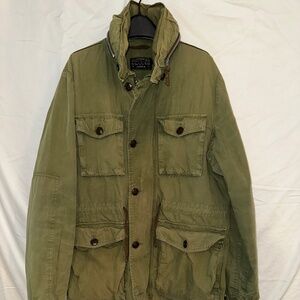 J. Crew - Vintage Green Military Jacket